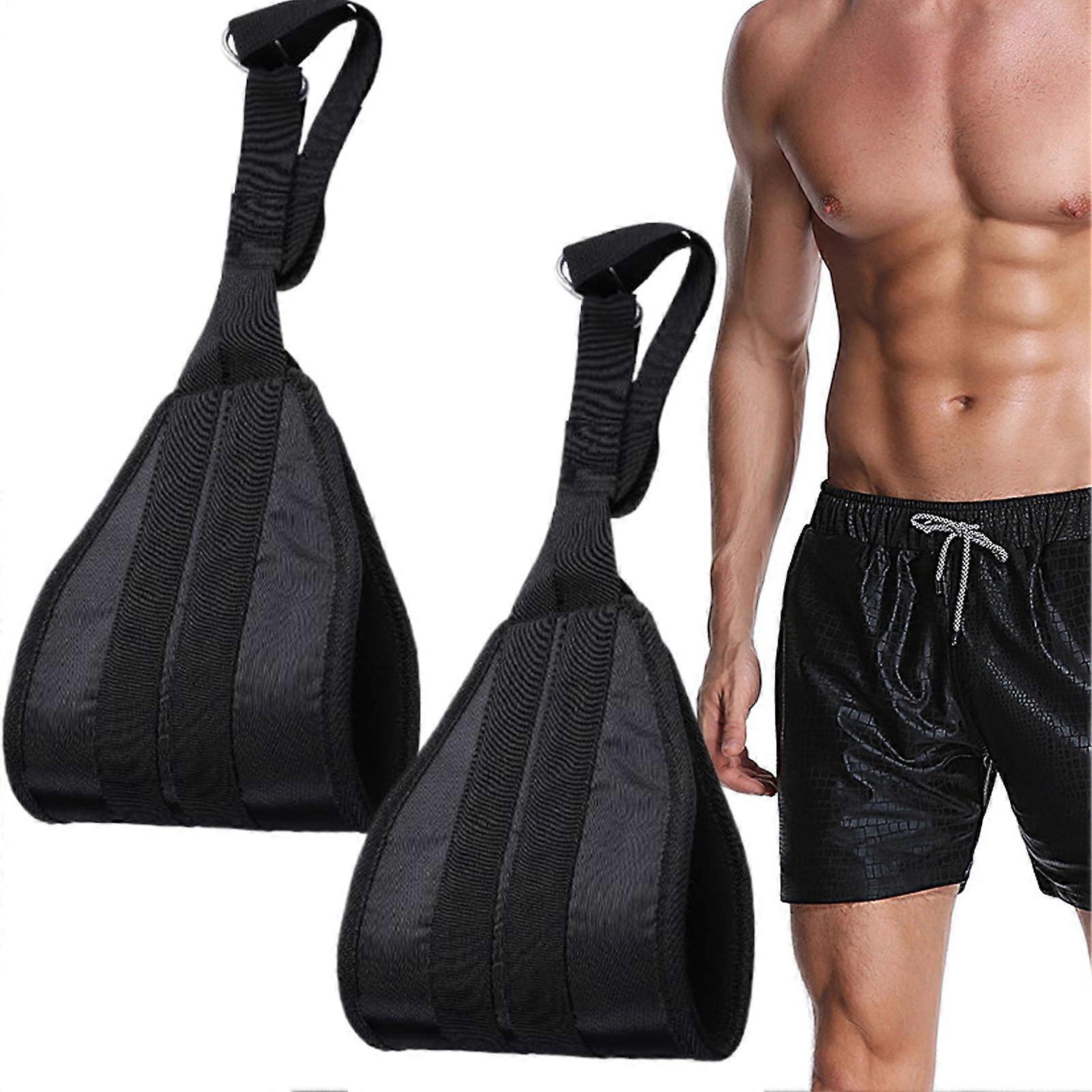Adjustable Ab Sling Straps and Pull Up Straps for Core Training Home Gym and Travel Workout