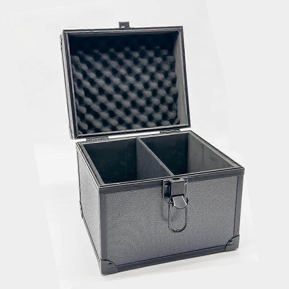 Aluminum Graded Card Storage Box  Durable Dual Compartment 40Card Case for PSA BGS CSG