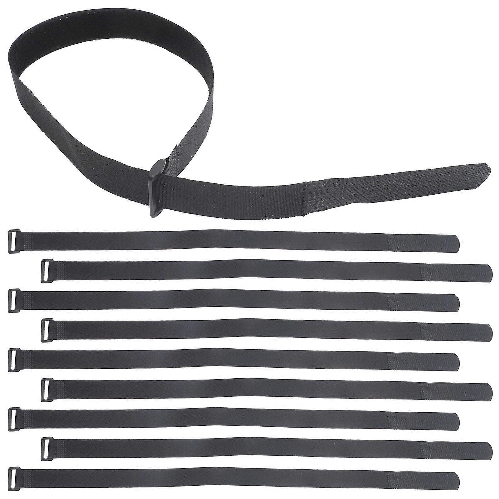 Yoga Strap for Adjustable Straps 12Pcs Black Bundle