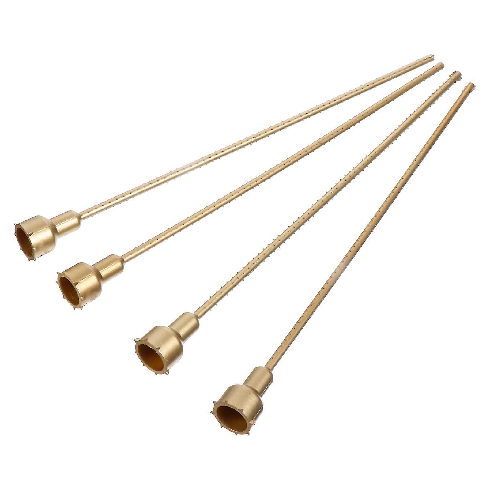 Rose Gift Box Plastic Flower Stems for DIY Craft 4Pcs Plant Support