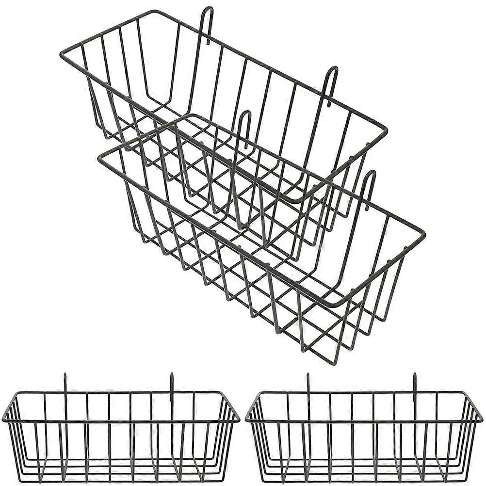 Rabbit Feeder Iron Hay Rack for Storage Use 12Pcs Durable Cage Holders