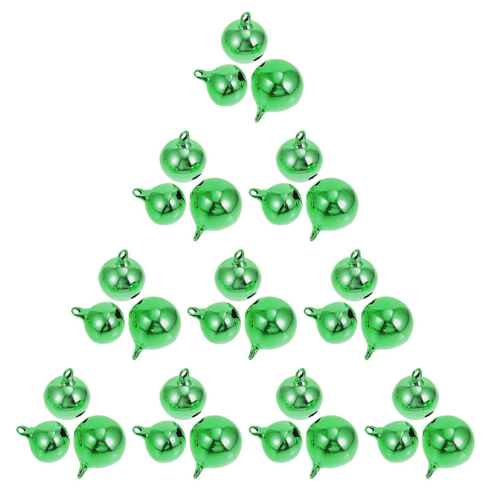 DIY Bells Copper Decorative Bells for Xmas Tree 30Pcs Set