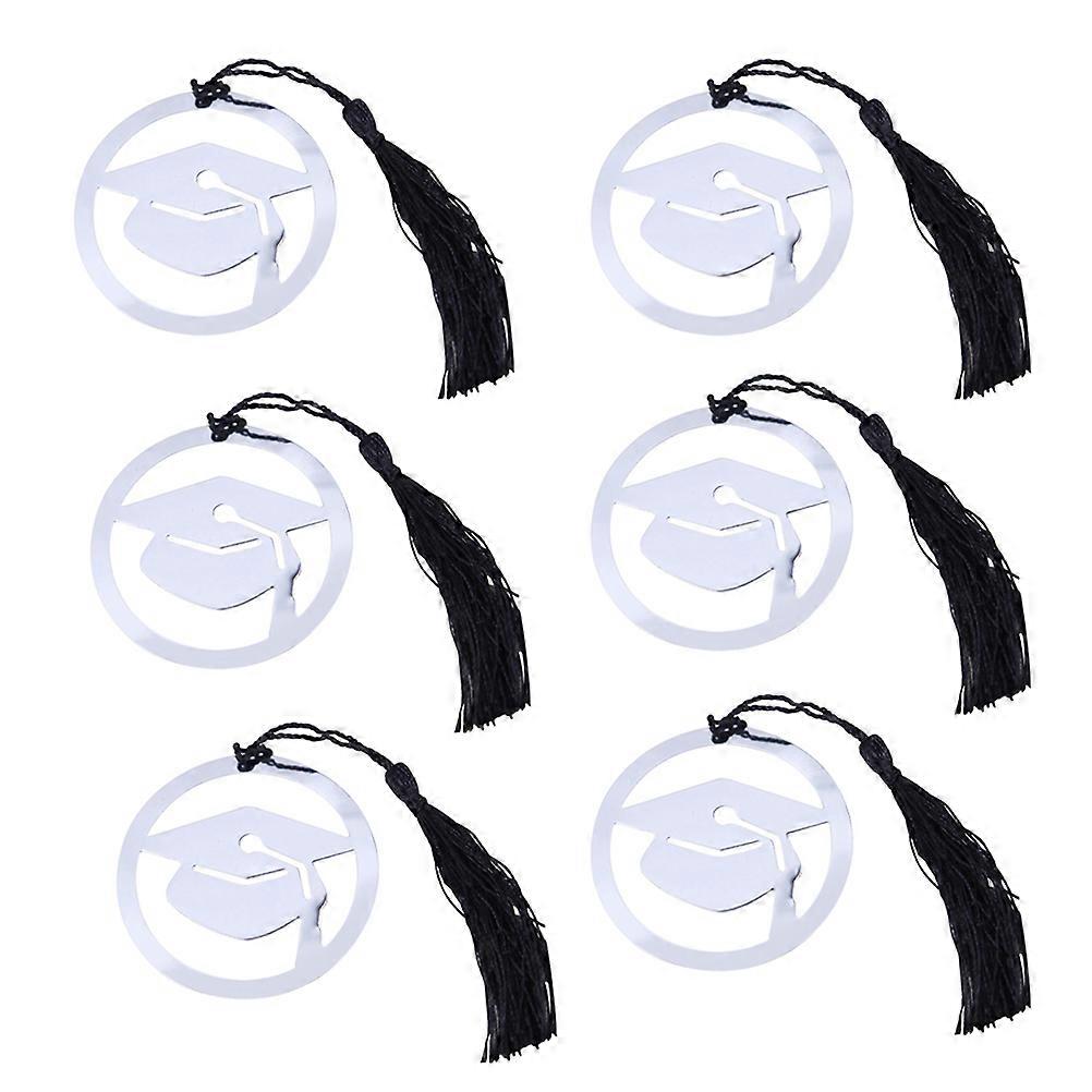 Graduation Gifts Doctoral Bookmark for 12Pcs Silver