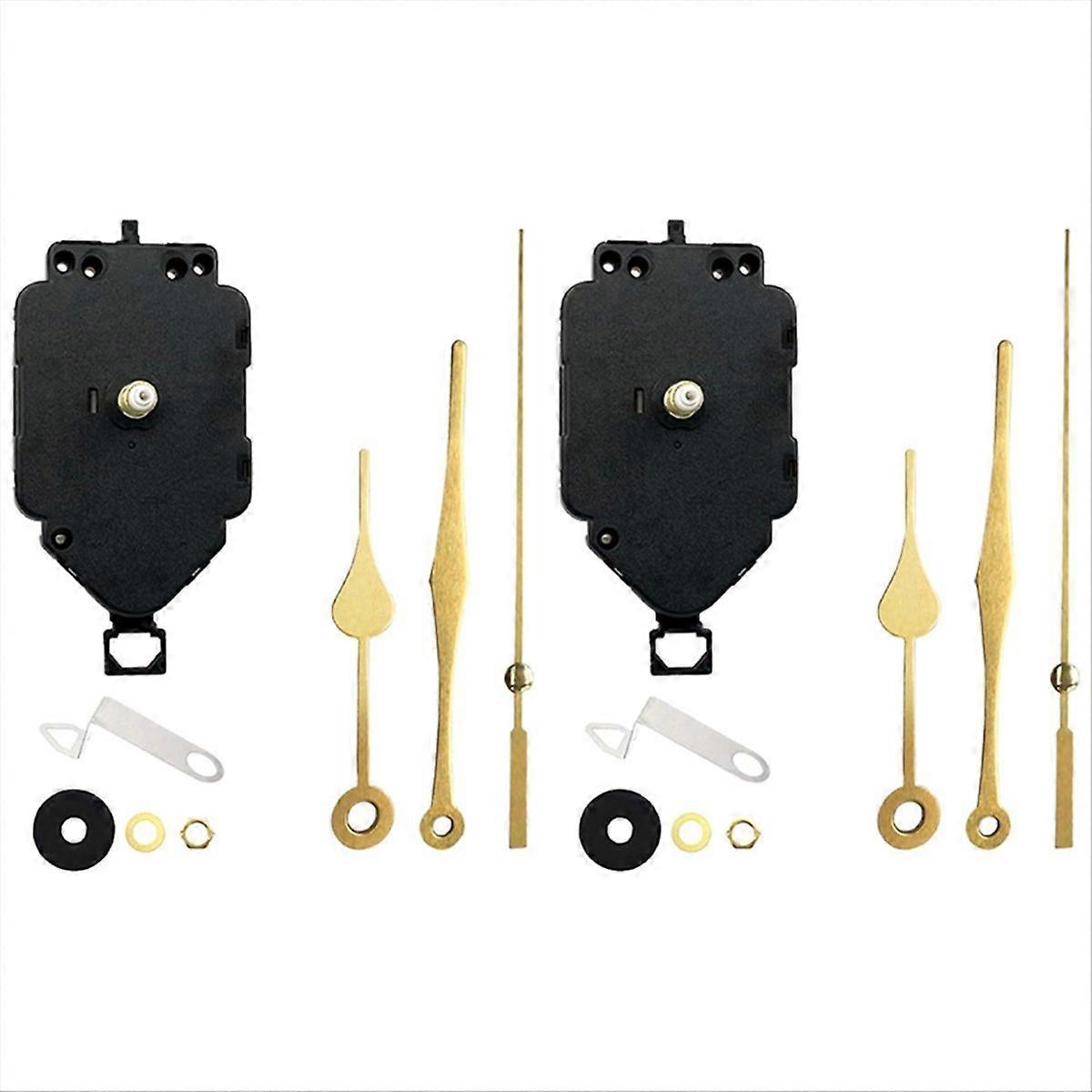 2 Set DIY Clock Movement Kit Replacement Parts D