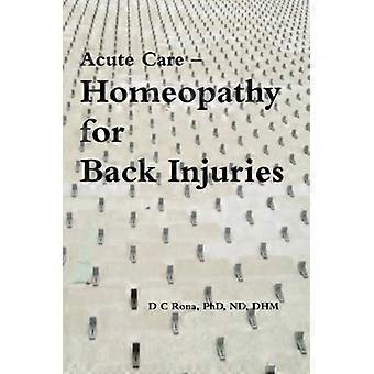 Soins actifs -- Homéopathie pour les blessures au dos
