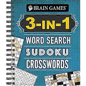Denkspiele - 3-in-1: Wortsuche, Sudoku, Kreuzworträtsel (Denkspiele)