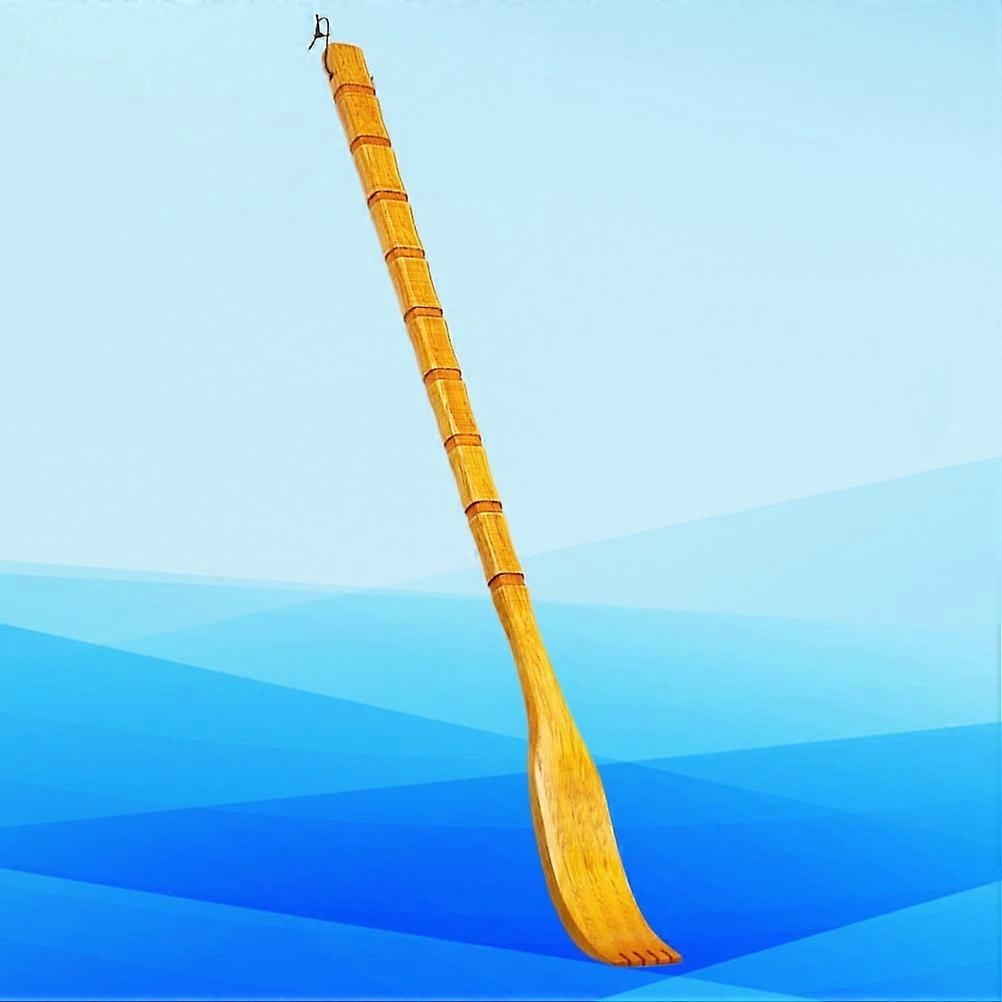 Practical Back Scratcher Squre Shape Back Scratching Tool Claw Scratcher Chocolate