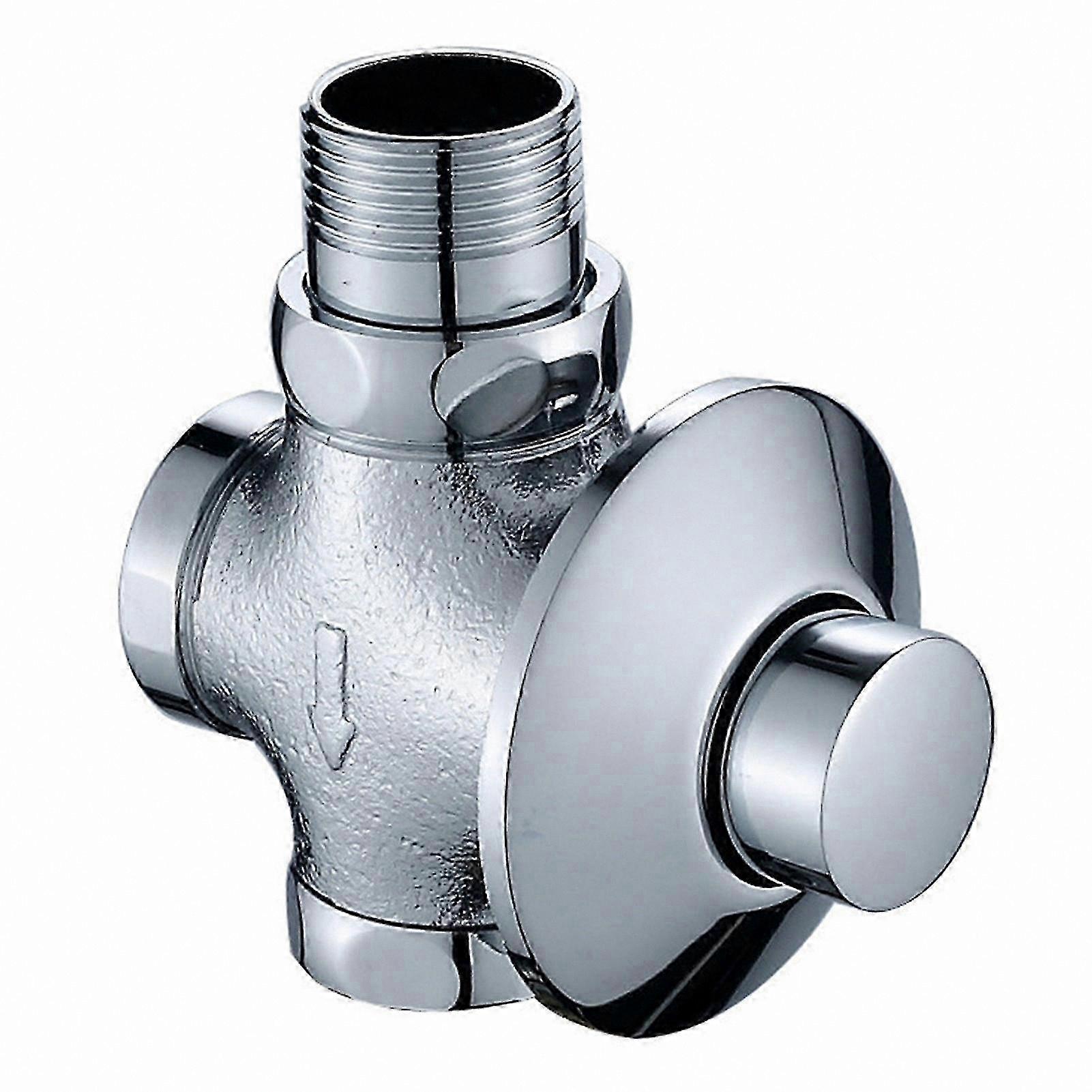 Press Button Self-Closing Flush Valve for Toilet Systems