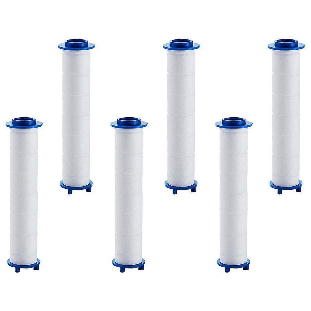Shower Head Filter Sprinkler Replacement Filter with PP Cotton 6Pcs Set