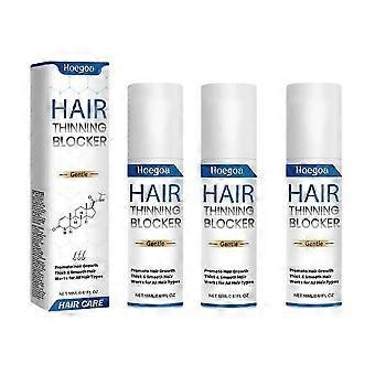 Haargroei DHT-blokkerende spray - Voorkom haaruitval, versterk en geef volume aan haar voor mannen en vrouwen, geschikt voor alle haartypen