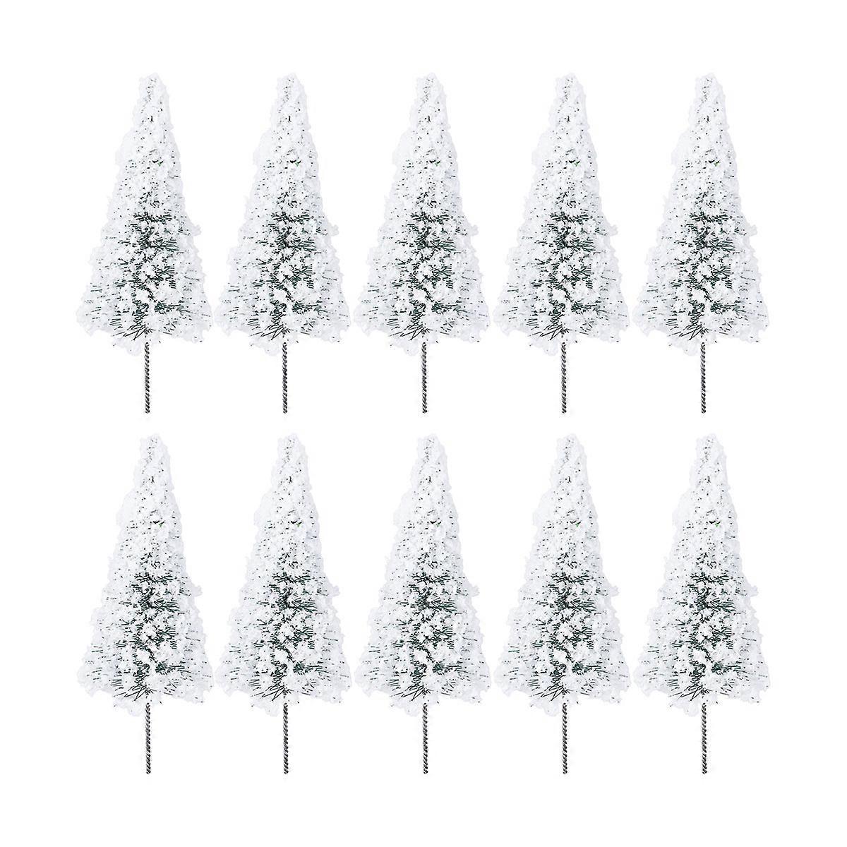Landscape Cedar Tree Cedar Tree Model for Train Track 10Pcs Collection