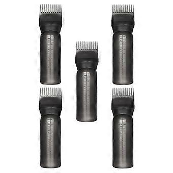 Black Hair Dye Bottle Applicator for Scalp Treatment 15 Pieces Kit