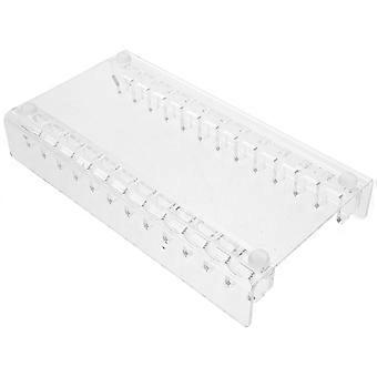 Acrylic Tabletop Game Card Case Holder for Gaming Cards 5Pcs Transparent