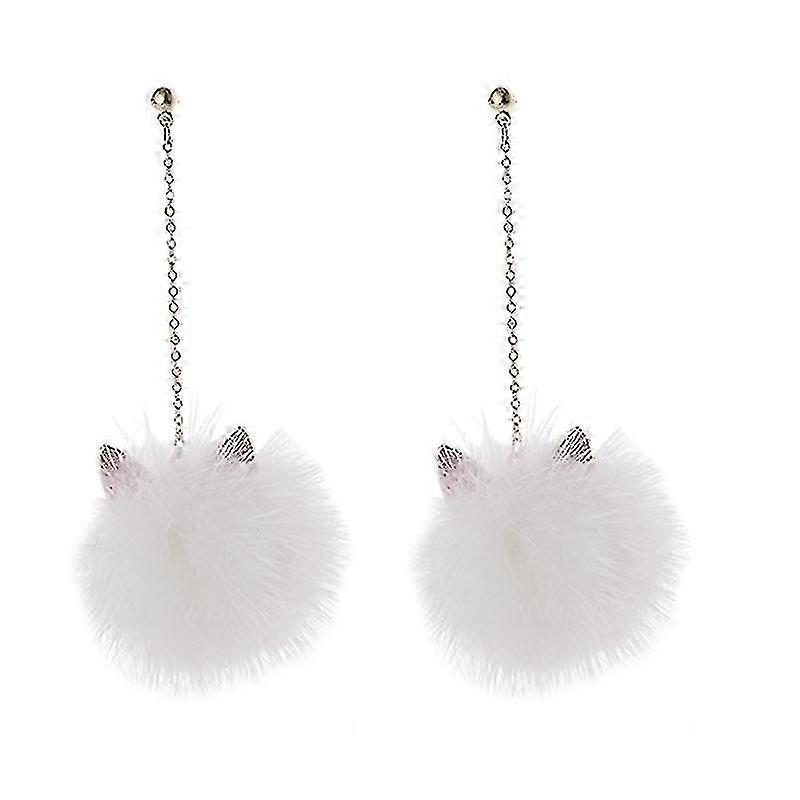 1pair Cat Ear Earrings 26s_tj5