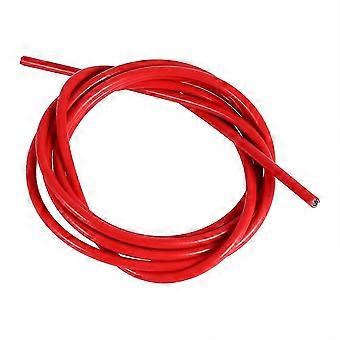 Tubo flessibile per cavo freno bici da corsa da 5 mm (rosso/cavo freno)
