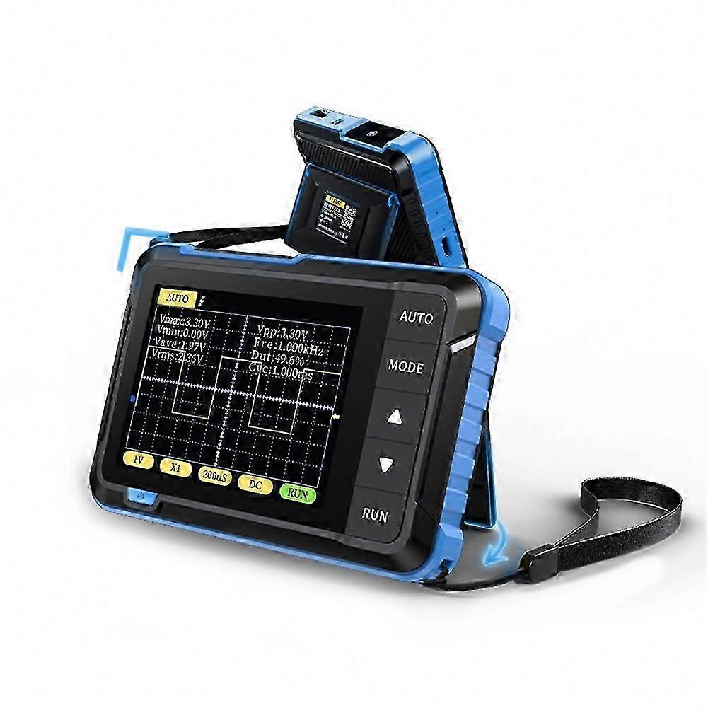 Compact Handheld Circuit Analyzer Featuring 2.5Msps Sample Rate, Color LCD Screen, 400V Input Rating For PCB Debugging And Maintenance