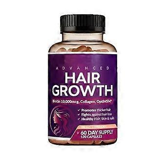 Advanced Hair Growth Nutrition Gels & Chews 120 Counts