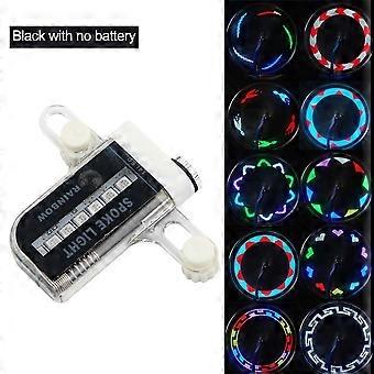 1 pièce 14LED Bicycle Spoke Light 30 Modes Tyre Tire Valve Bike Wheel Light Tire Flicker Decorative Lights No Battery