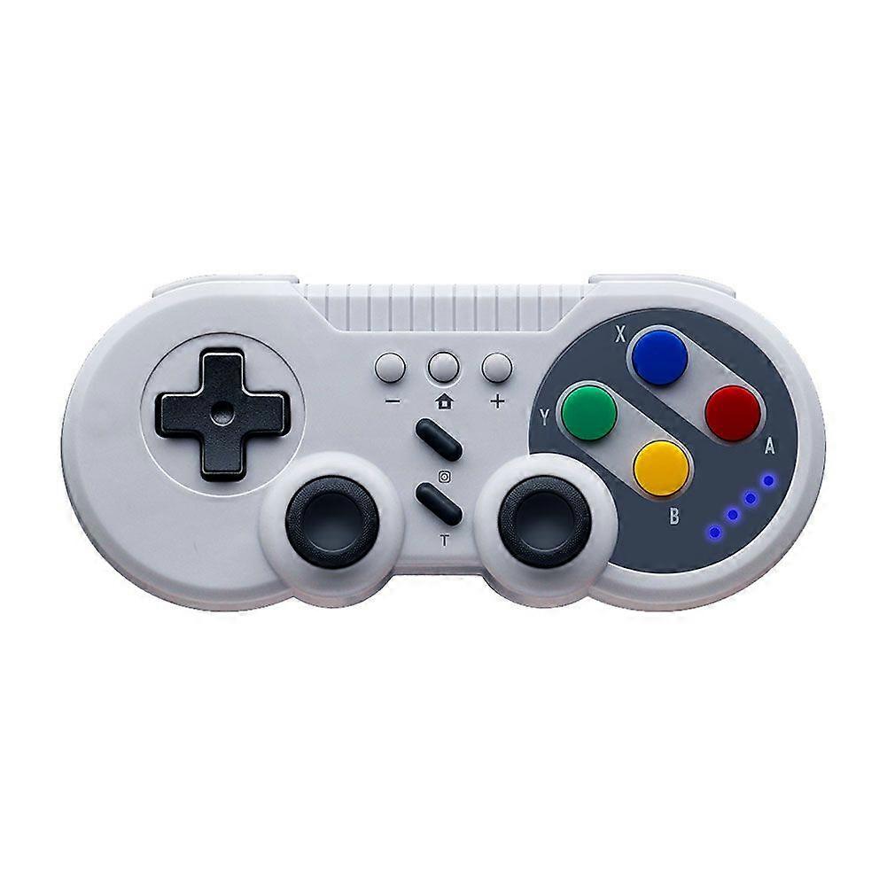 Reciever Wireless 2.4G Game Controller Joypad Joystick Controller compatible withSNES compatible withClassic MINI compatible withPC Windows compatible