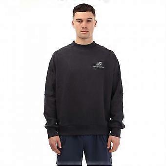 New Balance Mens French Terry Crew Neck Sweatshirt