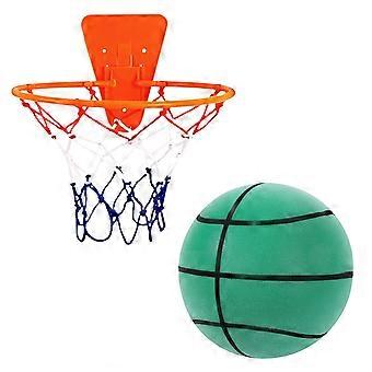 Silent Basketball Set Indoor Dribble Dream Silent Basketball Noiseless Foam Ball för inomhusaktiviteter Lättvikt Bra presentalternativ