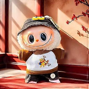 labubu doll clothes, 17cm blind box doll replacement set(Style 3)