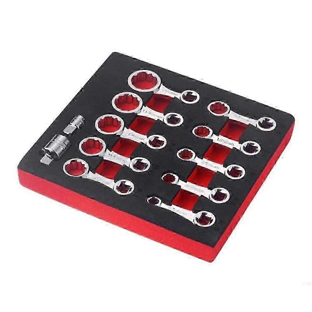12-Point SAE Torque Adapter Extension Set 12PCS Compatible with 3/8" Torque Wrench