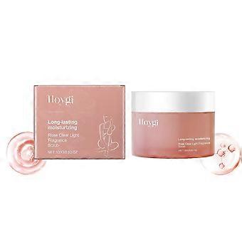 Scrub viso idratante alla rosa con glicerina ed estratto di rosa Pelle morbida ed elastica, esfoliazione delicata