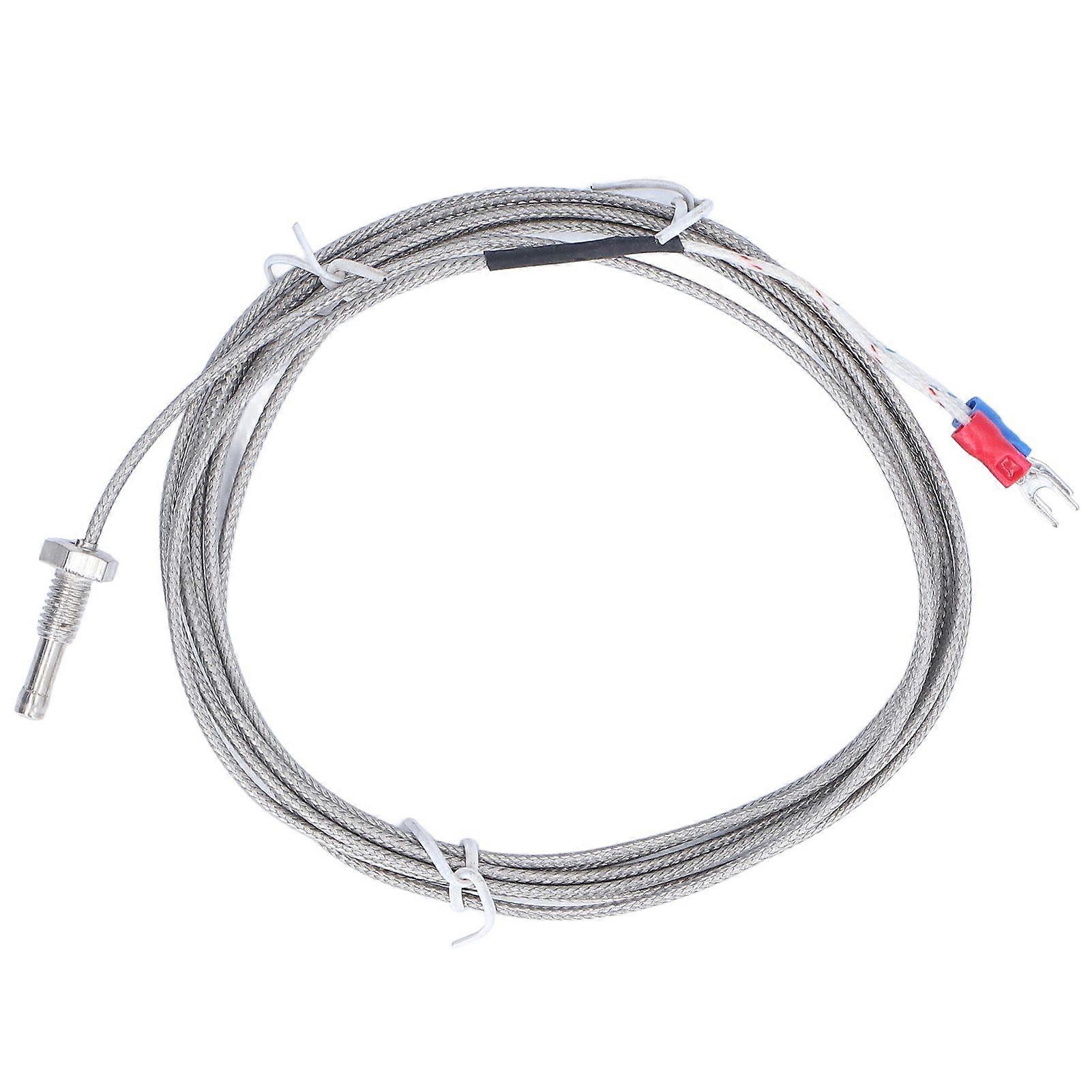 Temperature Sensor J Type Thermistor Temp Probe Measuring Tool for PID Controller WRNJM6