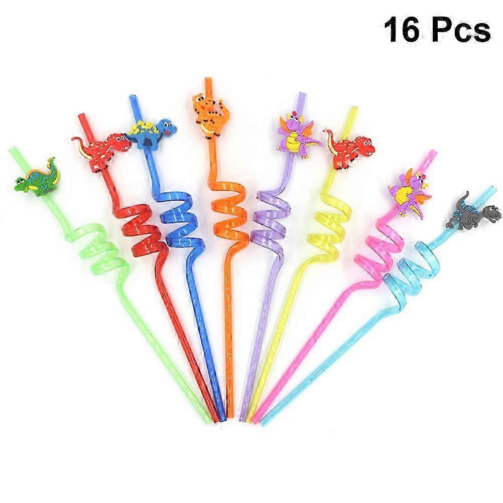 Dinosaur Cartoon compatible with Drinking Use 16Pcs