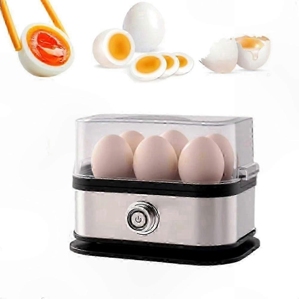 Stainless Steel Multi-Function Egg Cooker compatible with Easy Cooking