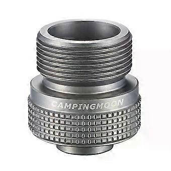 Propane gas stove adapter/canister converter for outdoor camping, hiking, and fishing.