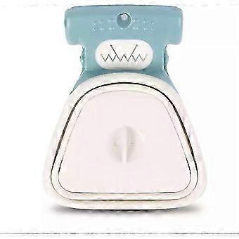 Portable Pooper Scooper for Large & Small Dogs Handheld Poop Scoop with Container and 30pc Bags for Yard Travel Outdoor Walks