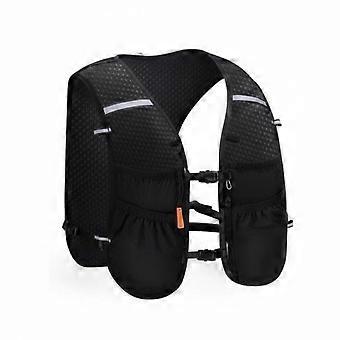 Running Hydration Vest Soft Water Bottles Drink Vest Backpack Front Pockets