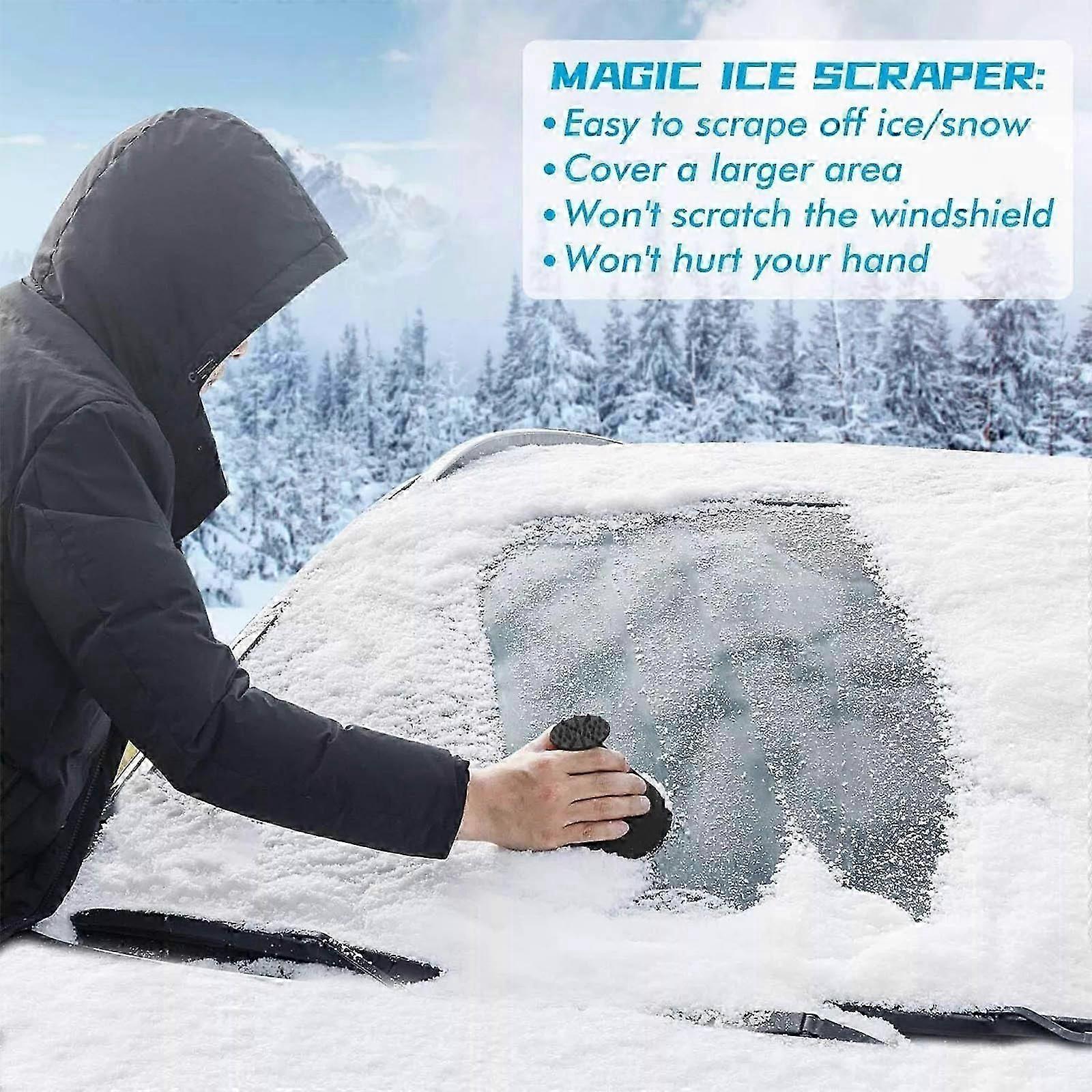 2 Schneefräsen mit Hupe Schwarz