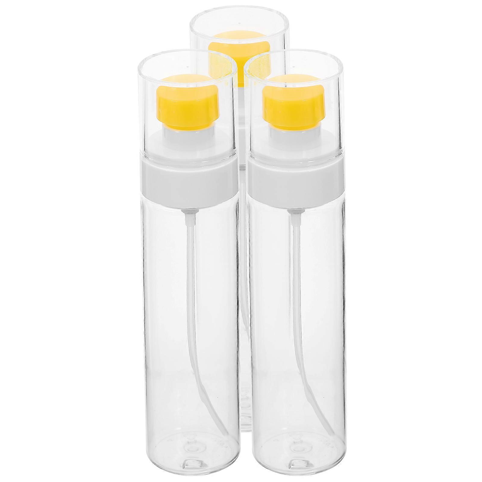 Sprayer Bottles Pet Refills for Storage Use 3Pcs Transparent Refillable Bottles