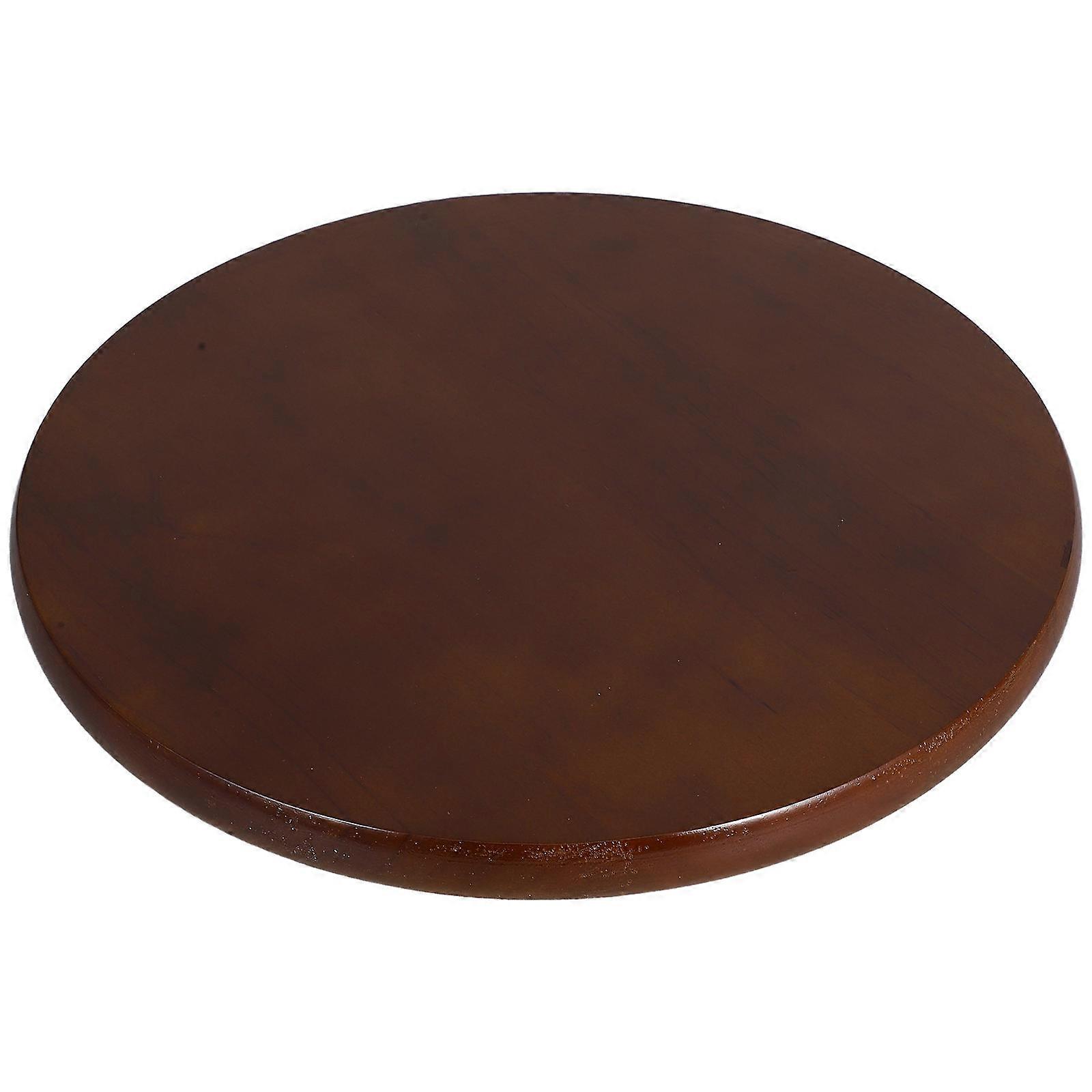 Round Stool Top Replacement Solid Wood Seat for Barstools