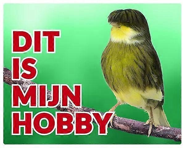 Sticker King Gloster Canary Warning Sign