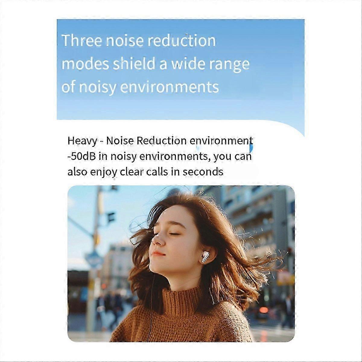 In-Ear Stereo SoundReduction Wireless Bluetooth Earphone,A