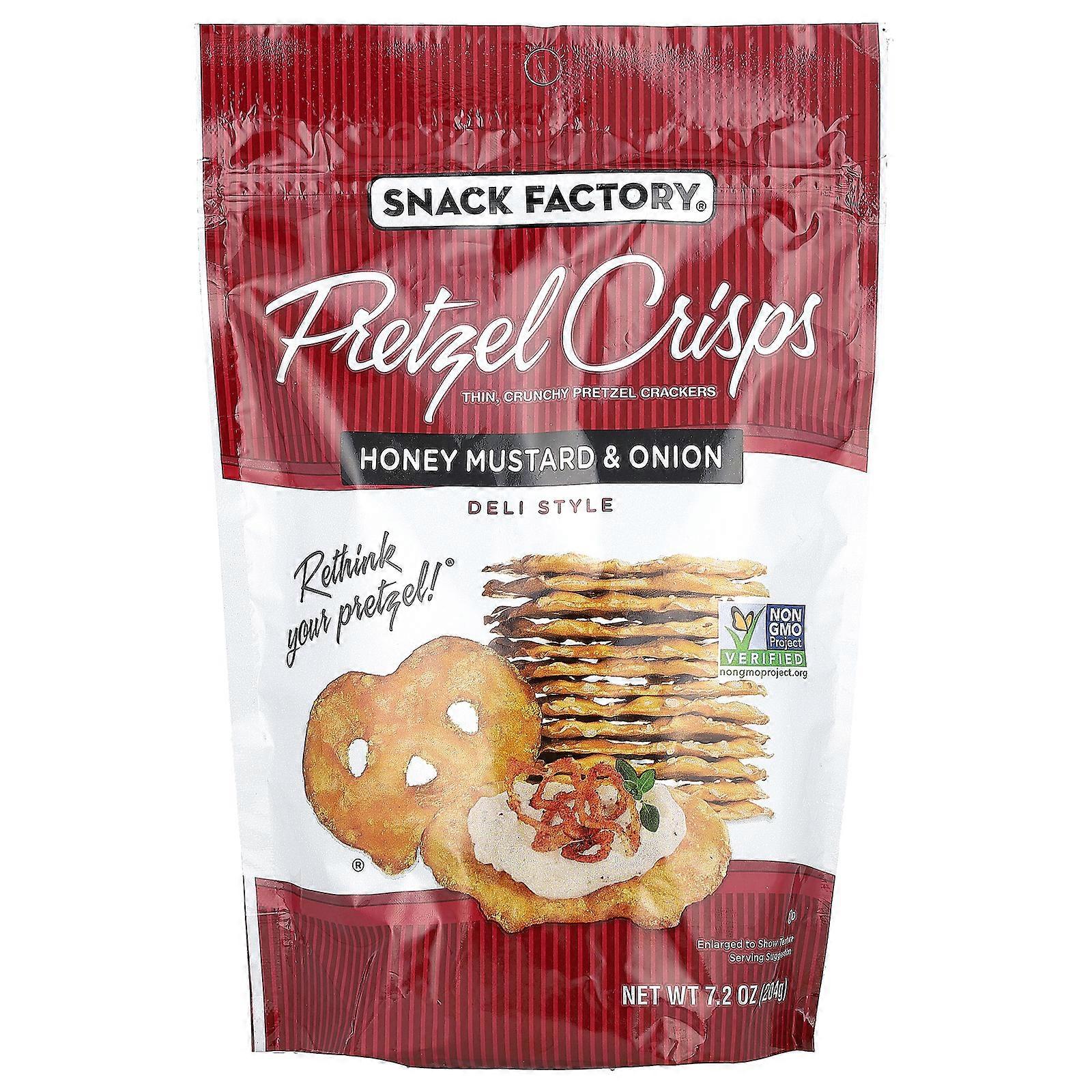 Snack Factory, Pretzel Crisps, Deli Style