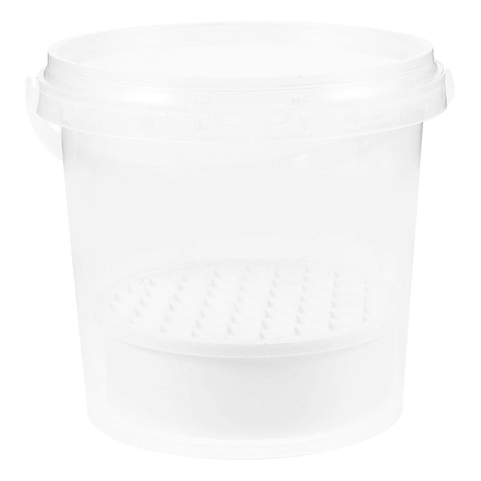 Round Tortoise Isolation Box compatible with Breeding Transparent Small Plastic Separator