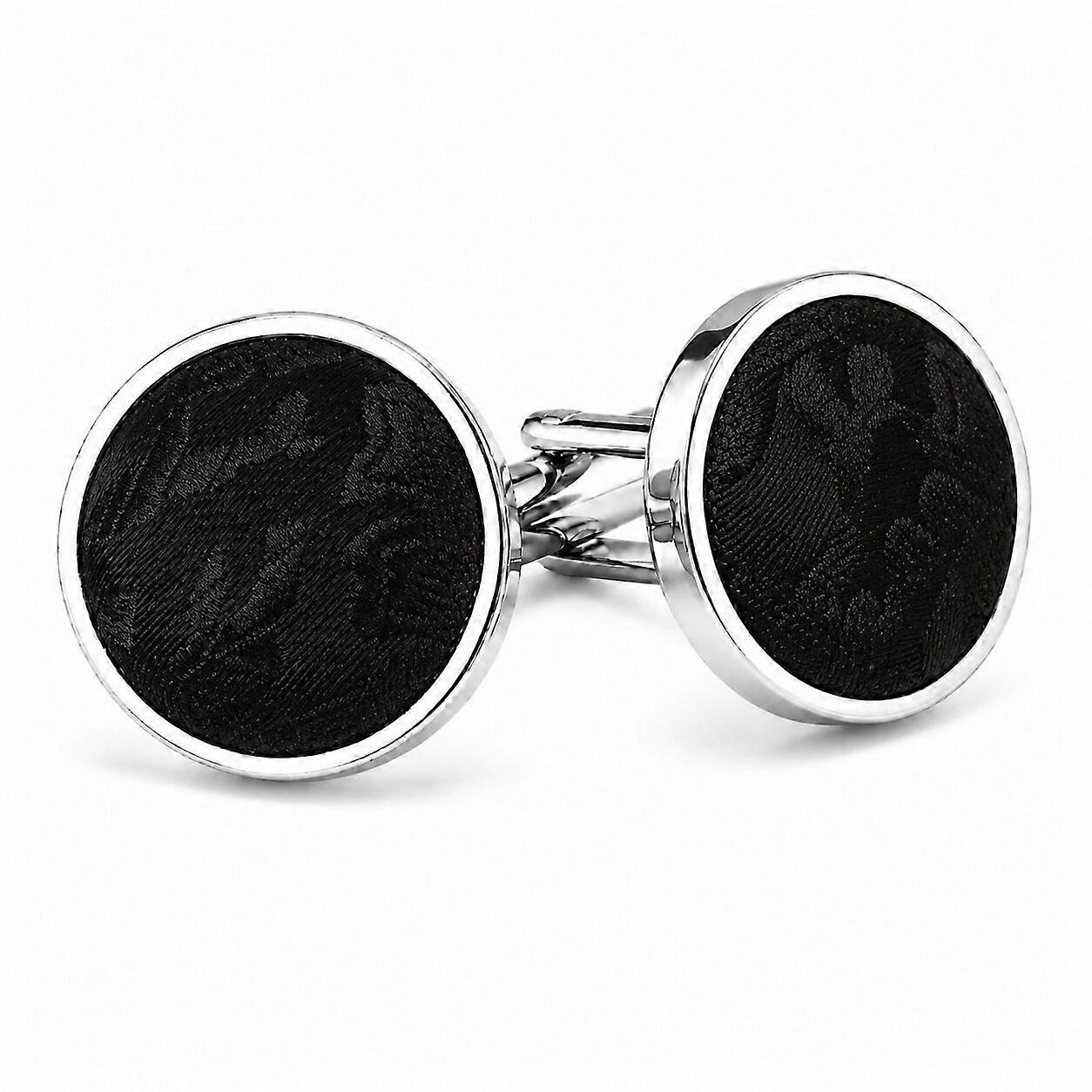 Black Paisley Cufflinks