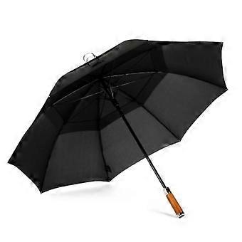 Windproof Automatic Golf Umbrella with OnePush Open, Fiberglass Ribs, Ergonomic Handle for Travel