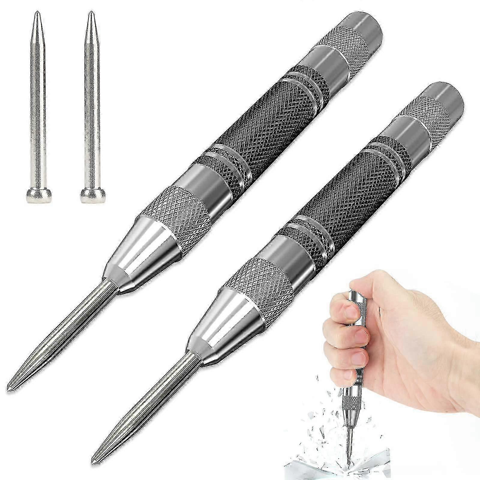 Two-Piece Auto Center Punch Kit