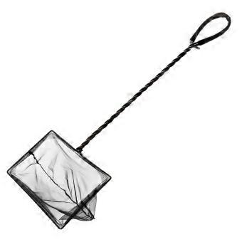 Visnet, 10 cm, Zwart
