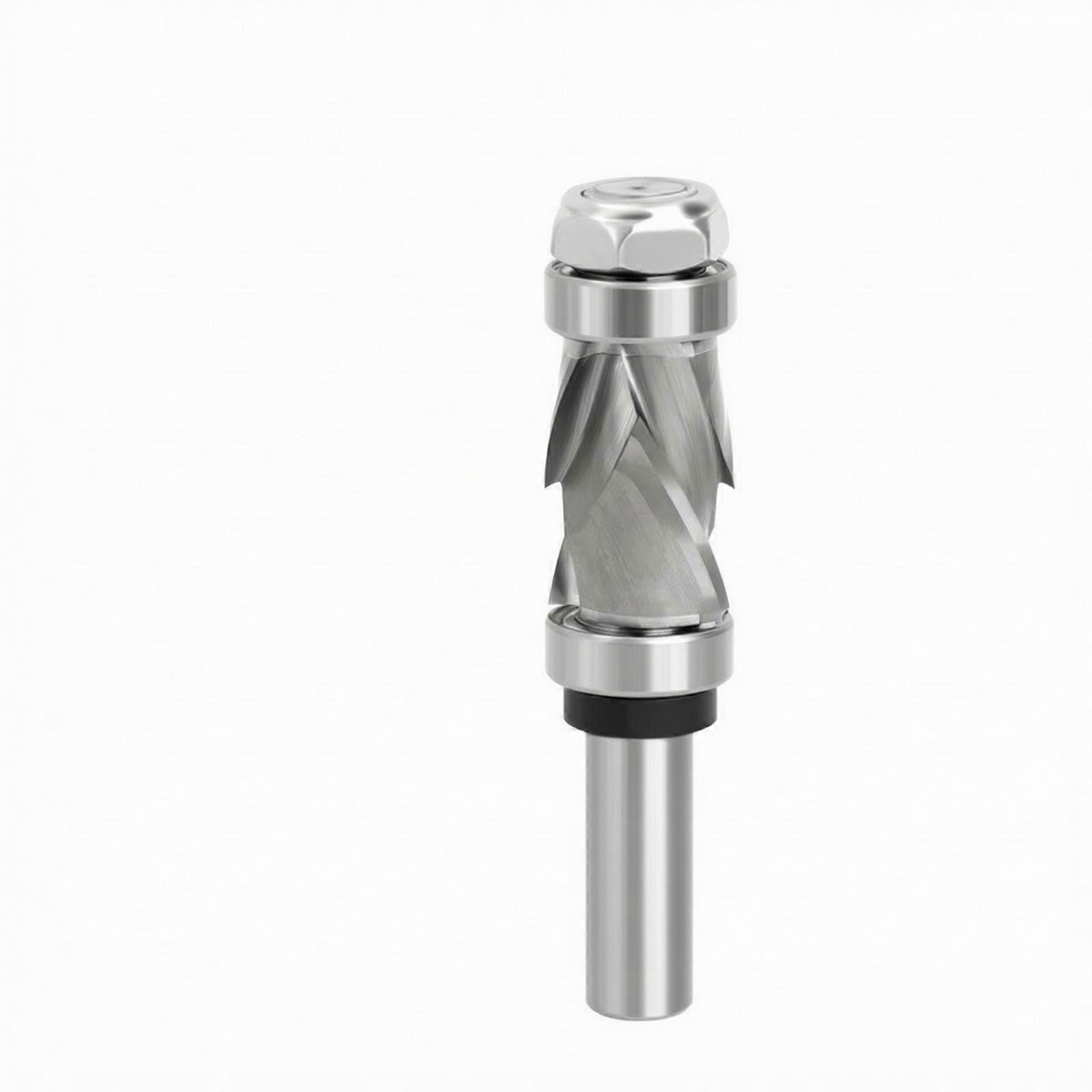 Compression Flush Trim Router Bit | Solid Carbide Construction, 2+2 Flute Design