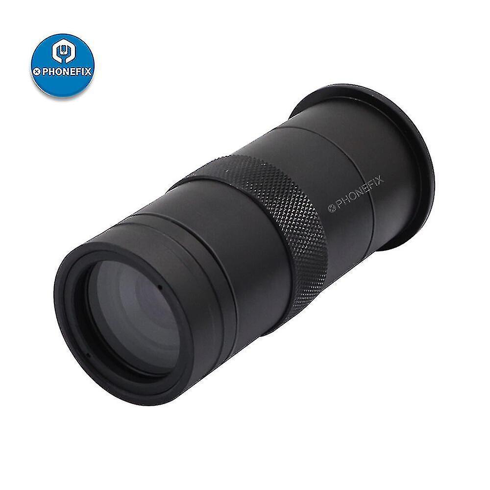 130x Adjustable Zoom C Mount Lens Magnification Objective Lens 130 Multiples For Vga Hdmi Usb Indust