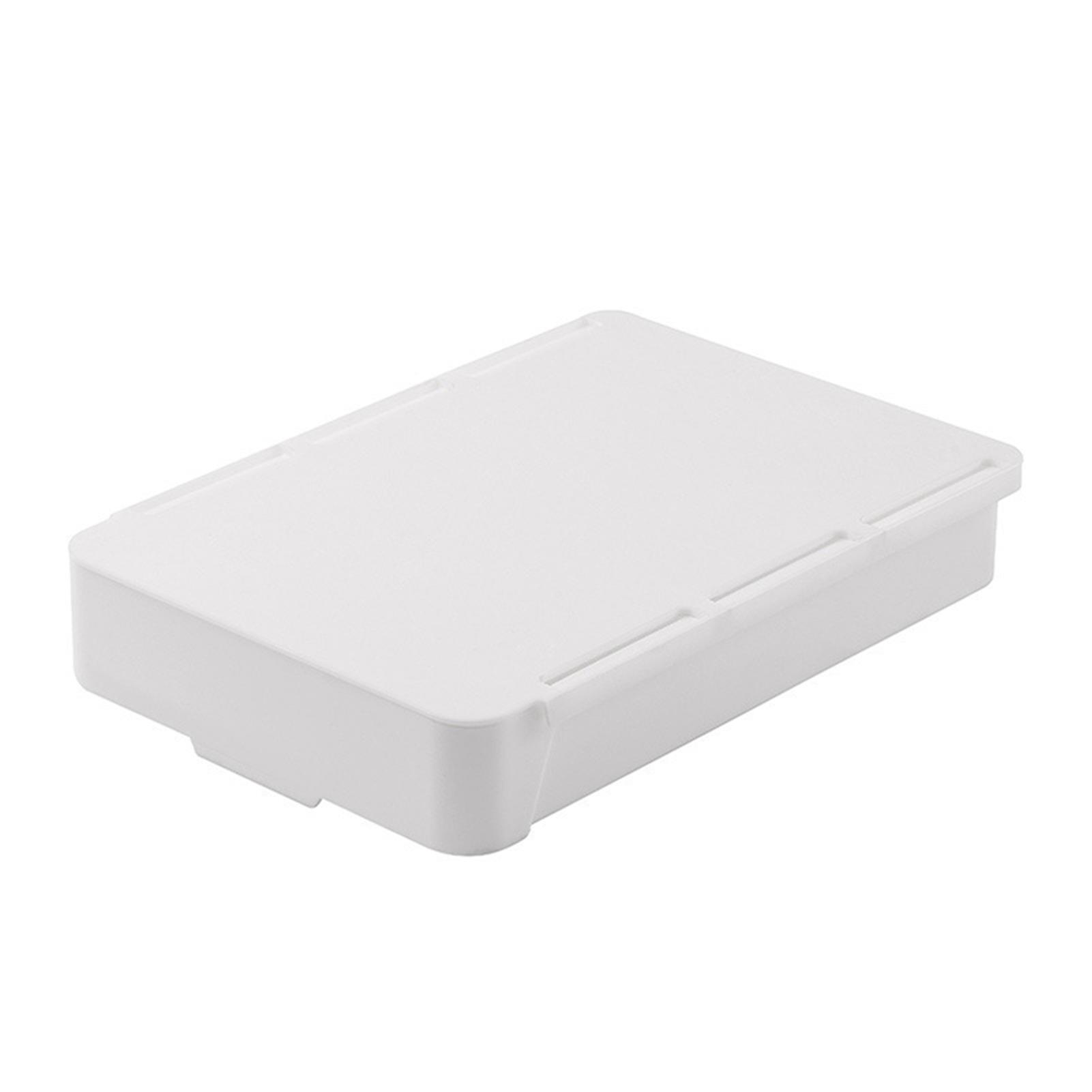Storage Box Under-desk Seamless Paste Storage Box Hidden Organizer