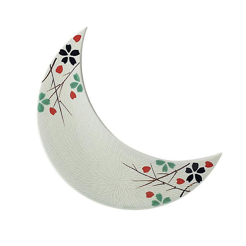 28X20cm Moon Sushi Mats 1pc Japanese-type Sushi Serving Plate Creative Dessert Sushi Plate Tableware
