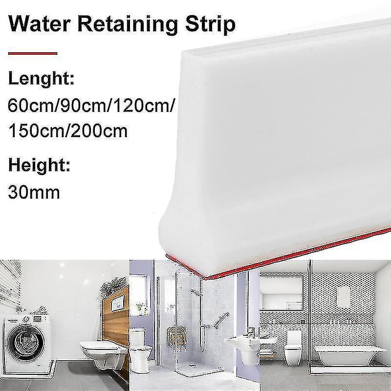 30 Mm Height Bathroom Water Stopper Water Partition Dry&wet Separation ...
